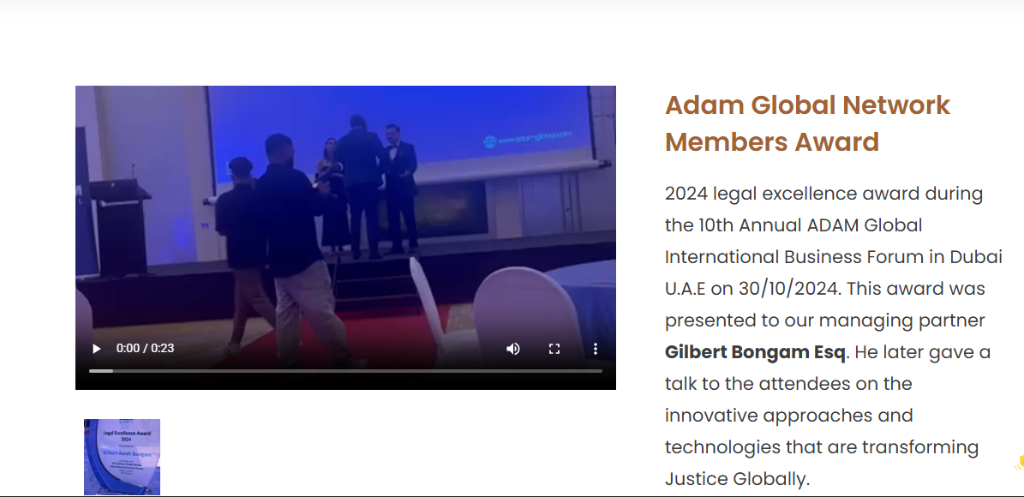 Firm partners and managing staff